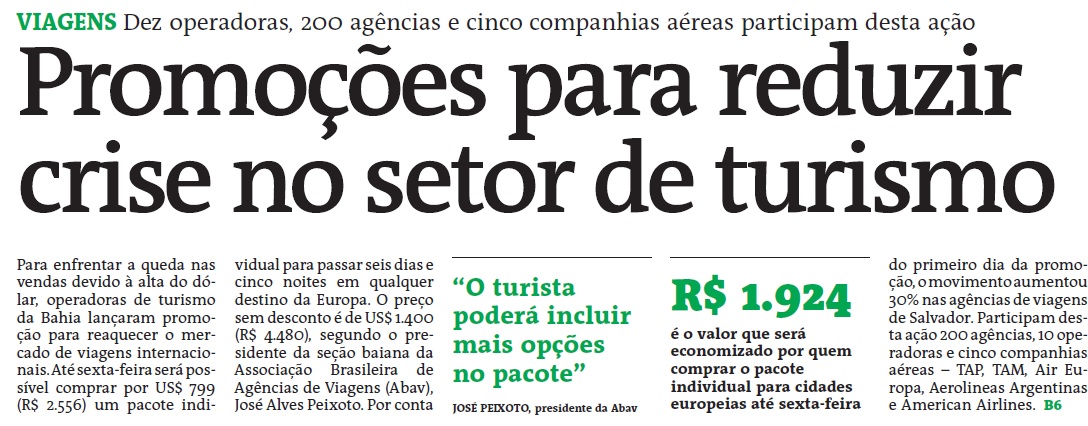Jornal A Tarde 04.2015